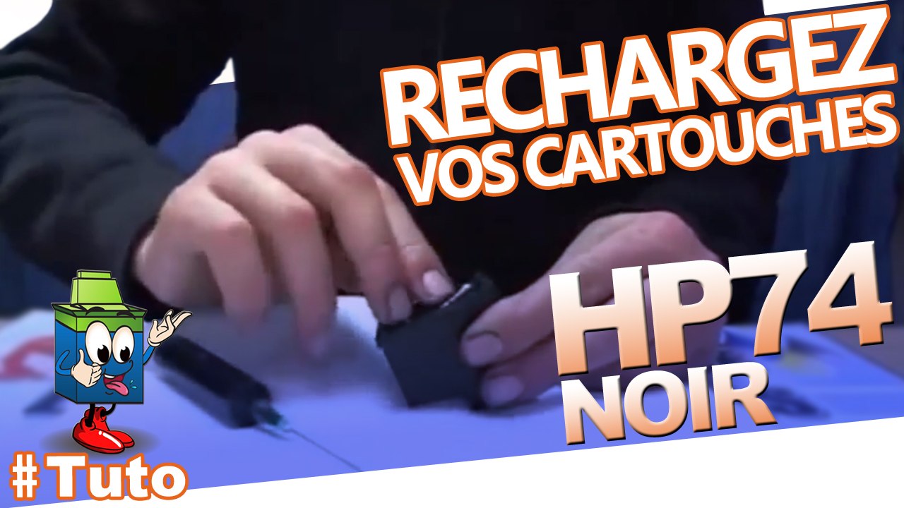 Comment recharger une cartouche d'encre HP 74