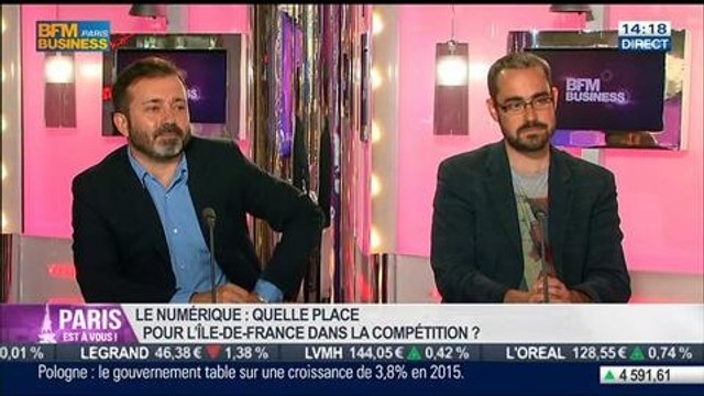 La tendance du moment: Quid du numérique dans l’économie Francilienne, dans Paris est à vous – 10/06
