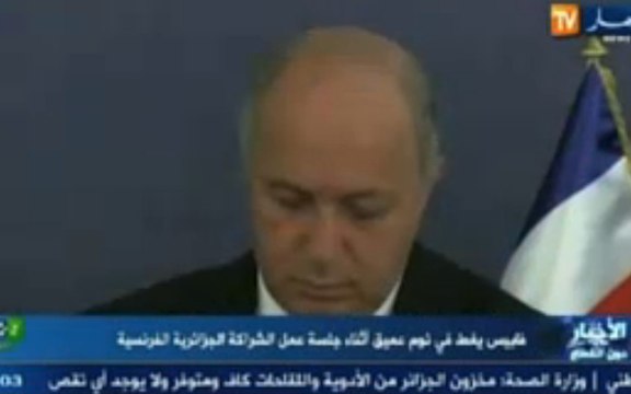 Laurent Fabius s'endort en Algérie - ZAPPING ACTU DU 10/06/2014