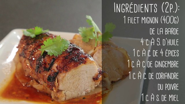 Recette du filet mignon en croûte d’épices - Vie Pratique Gourmand