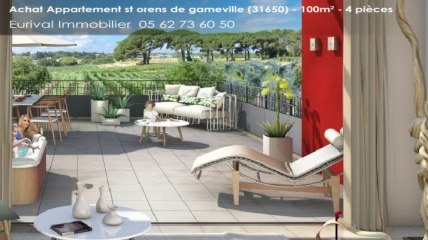 Vente de prestige - appartement - st orens de gameville (31650)  - 100m²