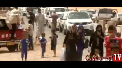 Musul'dan büyük kaçış böyle görüntülendi