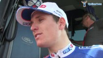 Arnaud Démare à l'arrivée de la 3e étape du Critérium du Dauphiné 2014