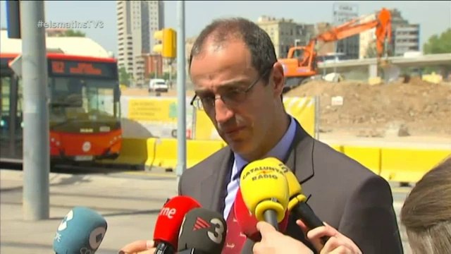 TV3 - Els Matins - Les obres de desconstrucció de l'anella de Glòries