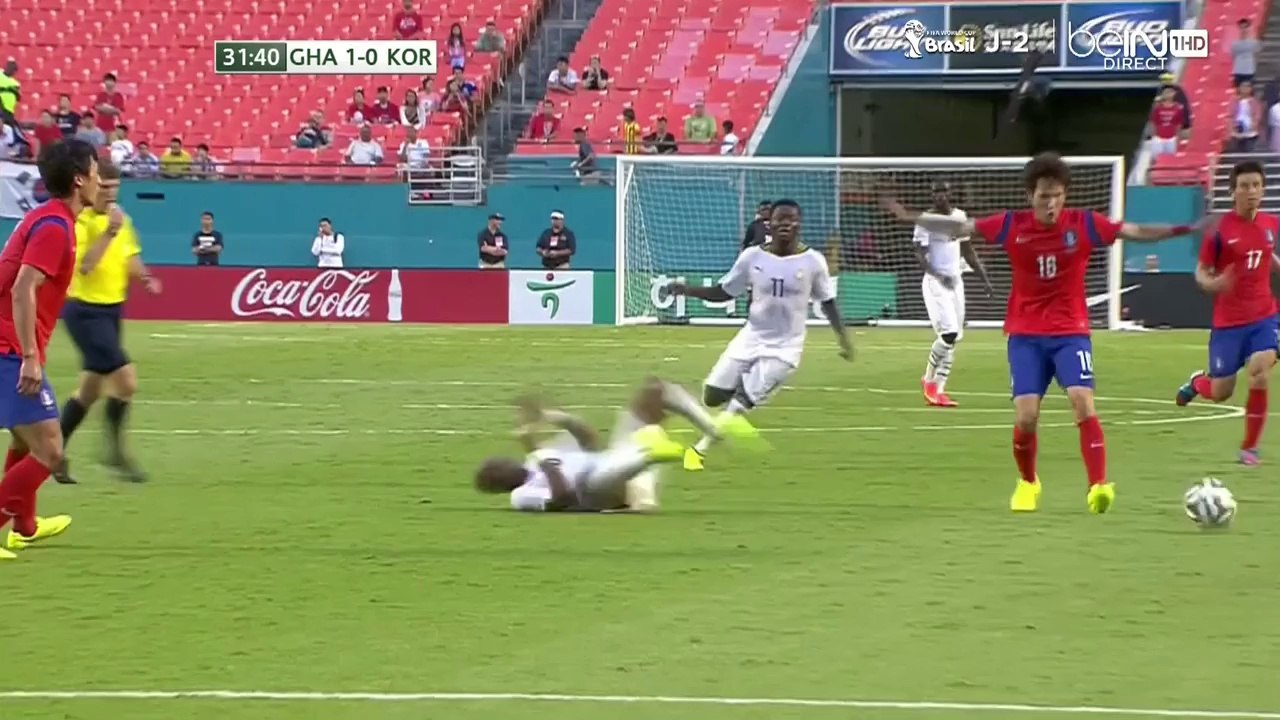 FIFA Friendly Ghana v South Korea 1st Half