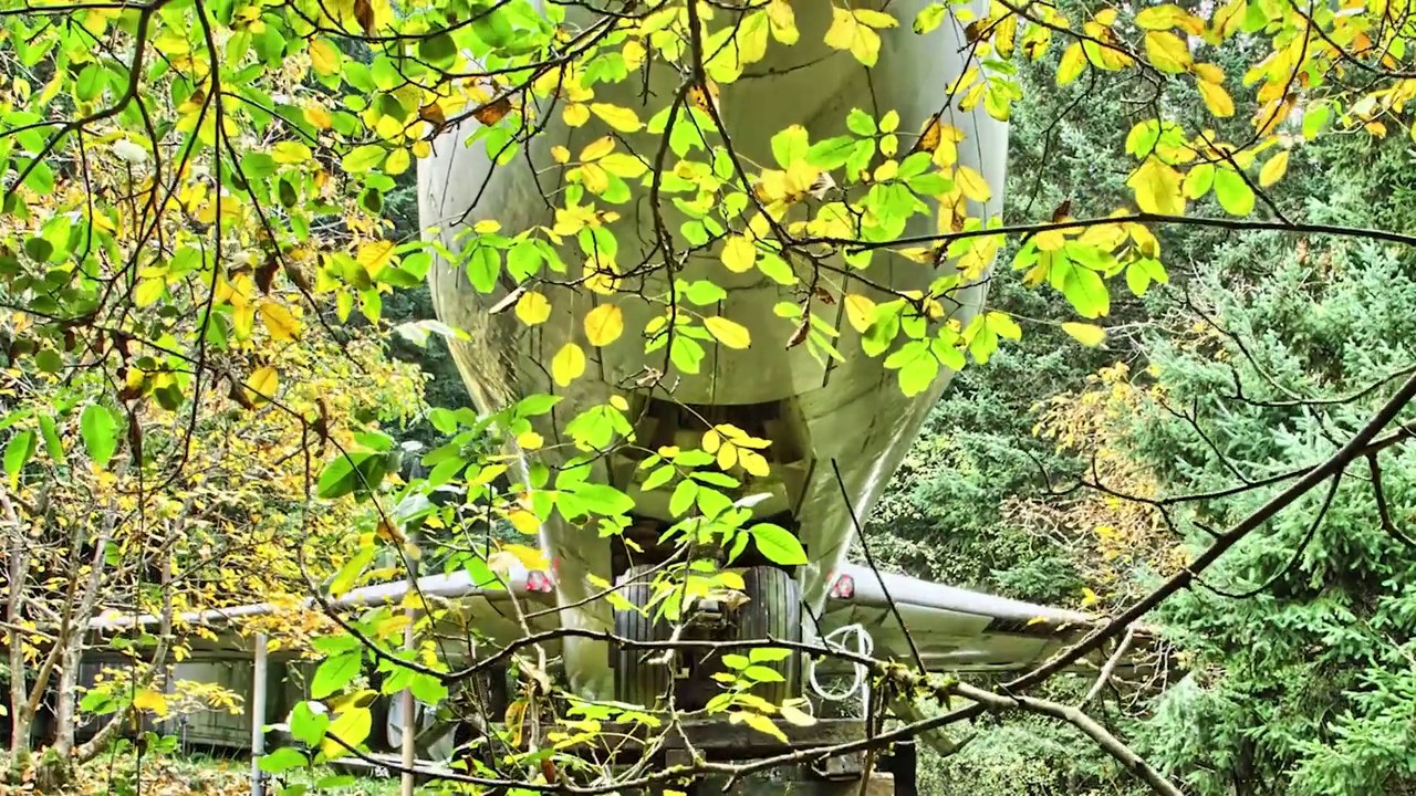 Un avion transformé en maison !!