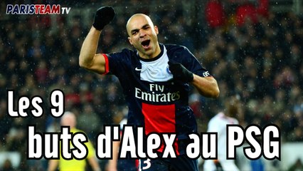 Les 9 buts d'Alex au PSG
