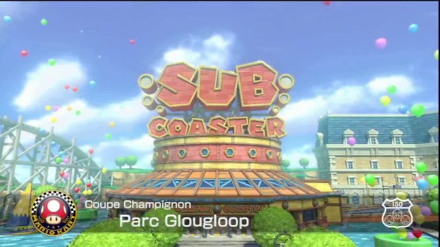 Mario Kart 8 - Coupe Champignon (150cc)