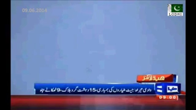 Air strikes kill 15 terrorists and destroyed 9 hideouts in Wadi Tirah Khyber Agency