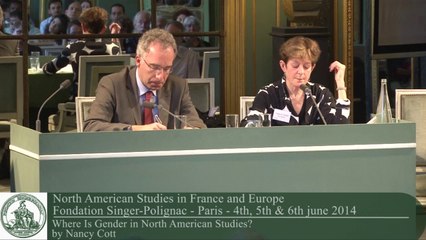 Where Is Gender In North American Studies?, par Nancy Cott