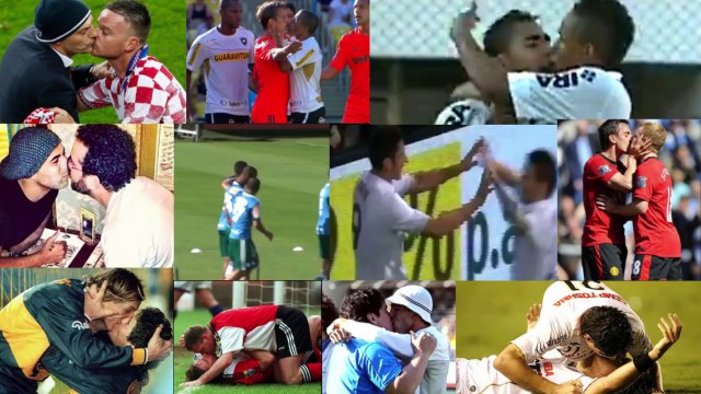 Relembre os beijos que repercutiram no mundo da bola