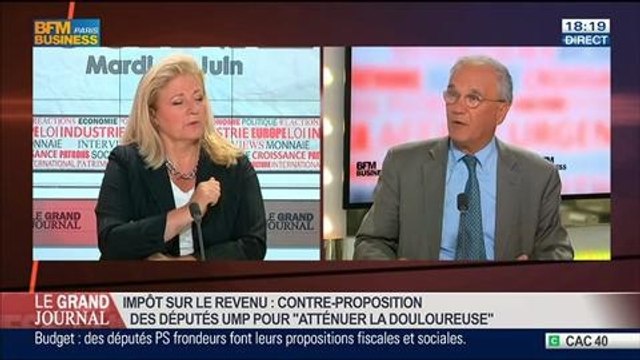 Gilles Carrez, président UMP de la Commission des finances à l'Assemblée nationale, dans Le Grand Journal - 10/06 2/4