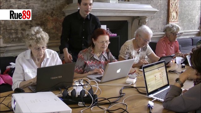 Internet et les mamies : « Avec la souris, pas avec le doigt »