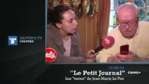 Zapping TV : Jean-Marie Le Pen et ses SMS au 