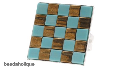 How to Make a Tiled Tila Bead Ring