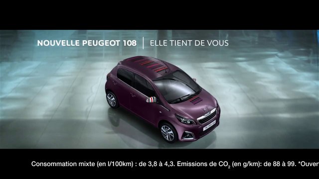 Publicité Peugeot 108 - « Elle tient de vous » (30s) - 2014 ( feline.cc )
