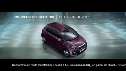 Publicité Peugeot 108 - « Elle tient de vous » (30s) - 2014 ( www.feline.cc )