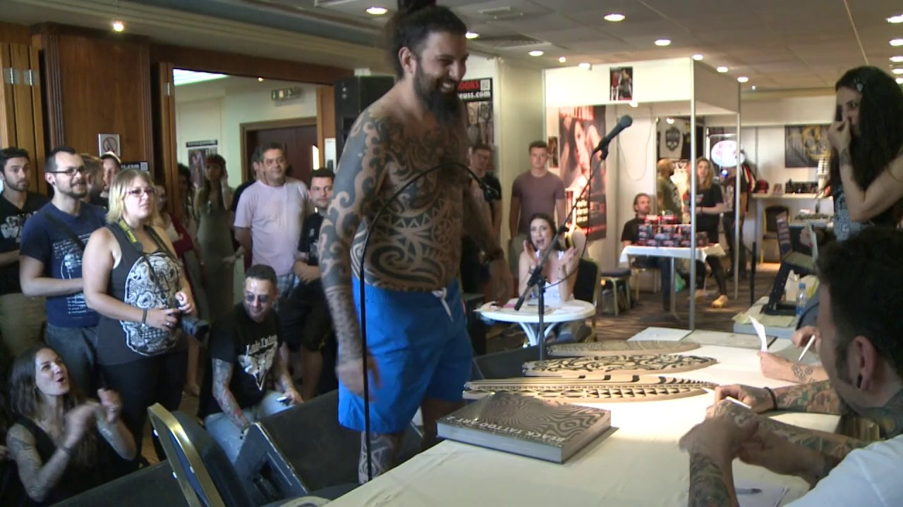 Körper-Kult: Erster internationaler Tattoo-Kongress auf Zypern