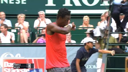 Halle - Monfils écarte facilement Becker