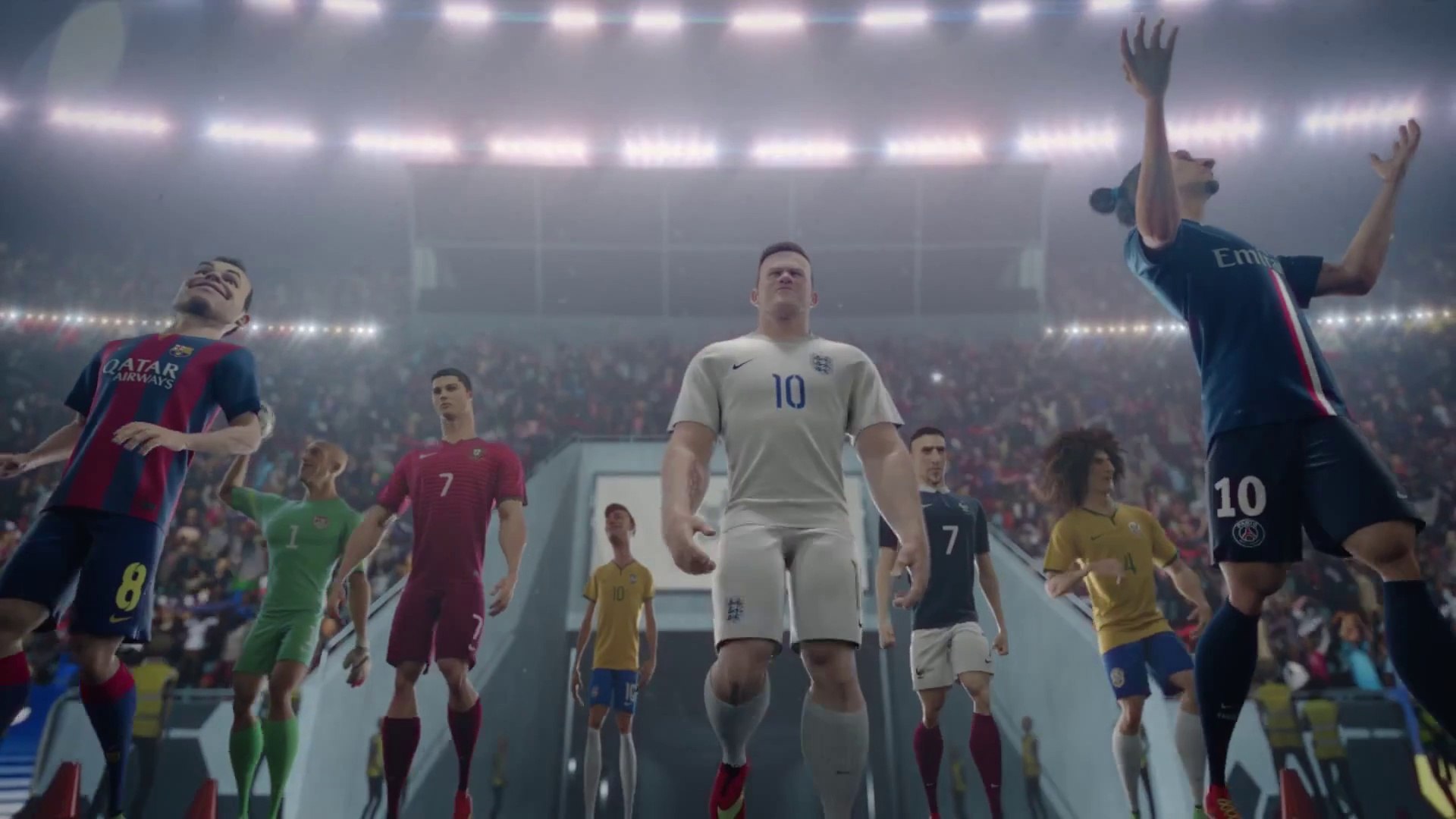 Muestra Interconectar Platillo Nike Football: The Last Game ft. Ronaldo, Neymar Jr., Rooney, Zlatan,  Iniesta & more - Vidéo Dailymotion
