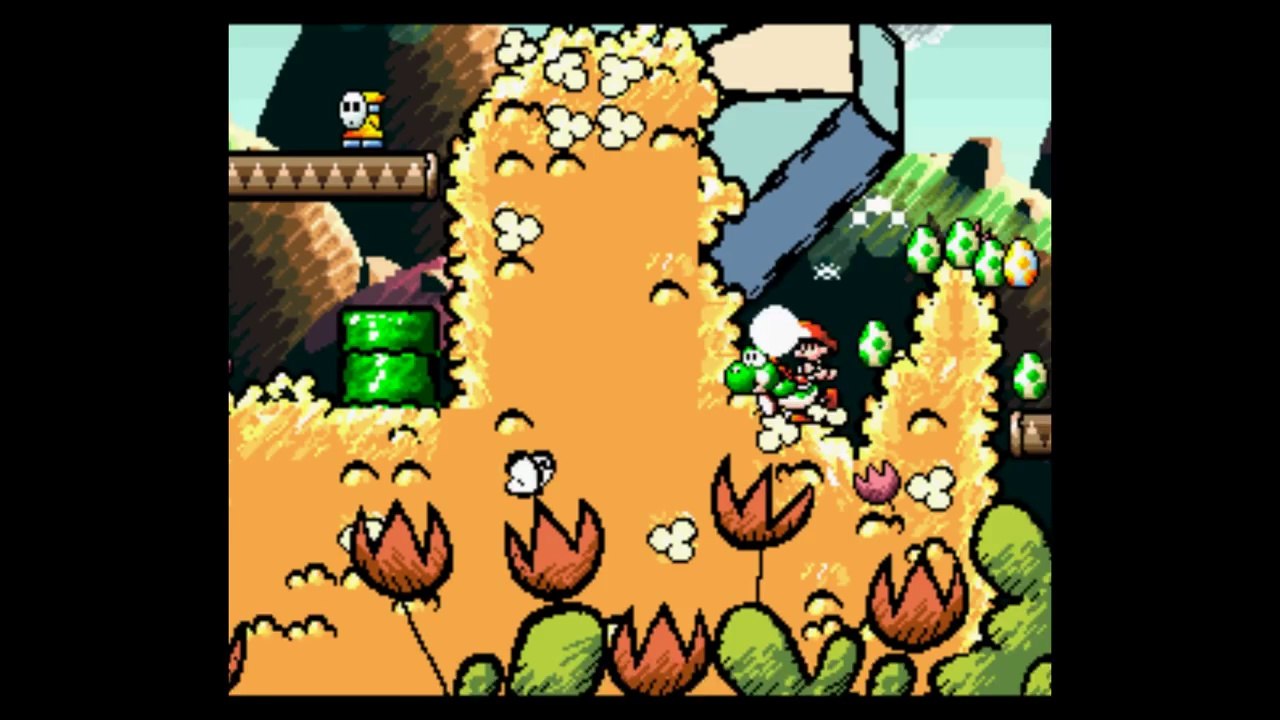 Super Mario World 2 : Yoshi's Island Snes