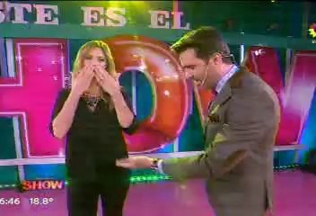 Paula en Este es el Show 1 ("un beso mi amor, te amo") - 10 de Junio