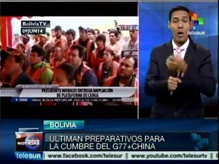 Todo listo en Santa Cruz para recibir al Grupo de los 77 más China