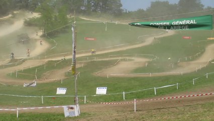 motocross a l'ancienne Sainte Suzanne 8 juin 2014