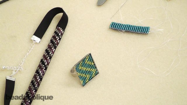 How to Finish and Back Bead Loom Weaving