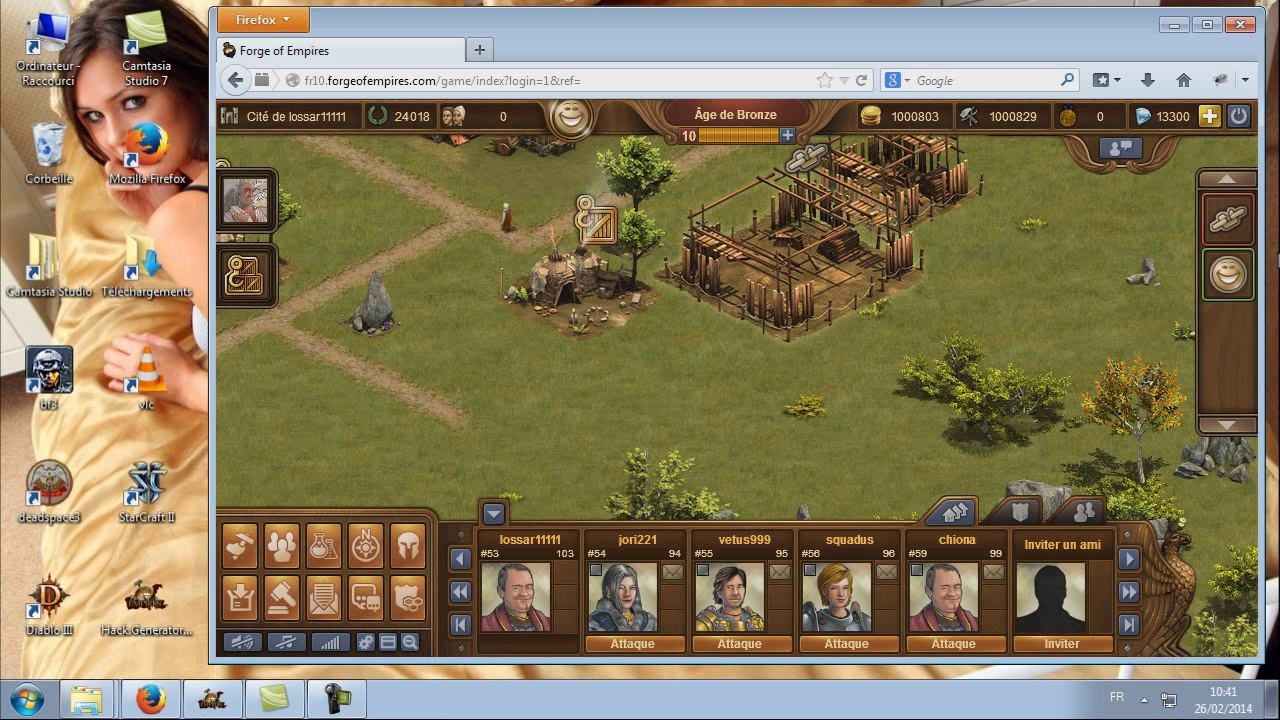 Forge of Empires Astuces - Diamants 100% gratuit et illimité - Marchandise illimités - FOE