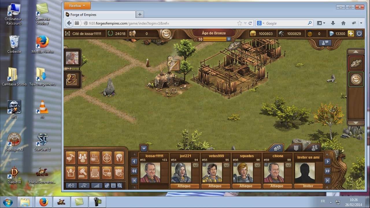 Triche Forge of Empires - Diamant gratuit illimité - Piece illimités - FOE