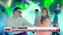 Psy's 'Hangover' has almost 30 million views and counting