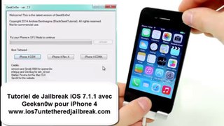 Untethered iOS 7.1.1 jailbreak montré pour la première fois sur un iPhone next-gen