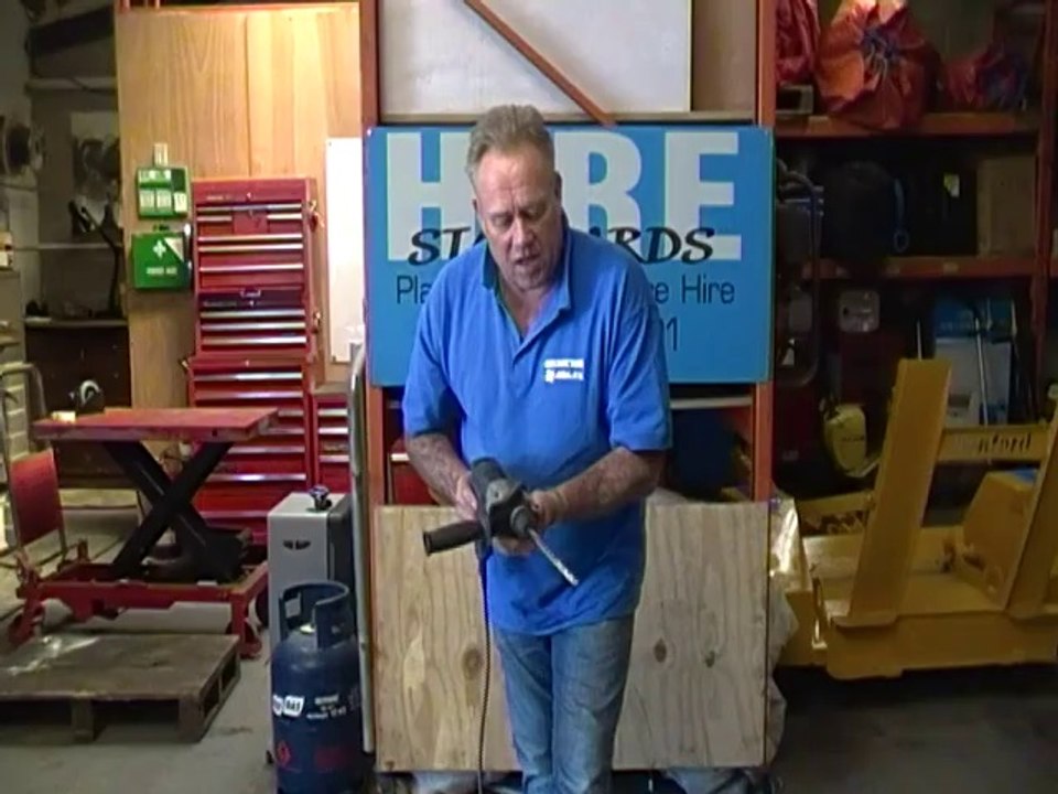 Using an SDS drill