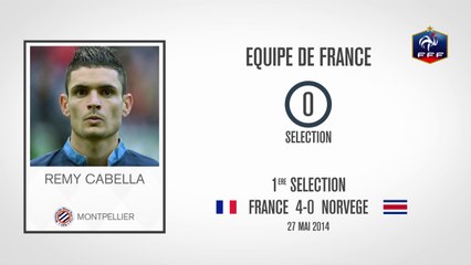 Les 23 bleus en chiffres: Rémy Cabella