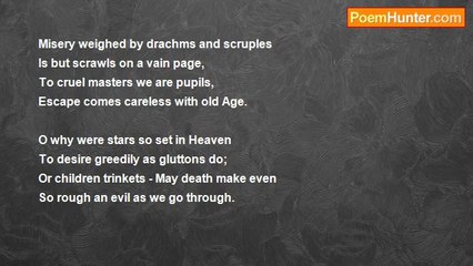 Ivor Gurney - Drachms + Scruples