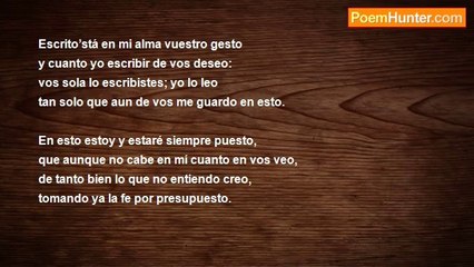 Garcilaso de la Vega - Soneto V