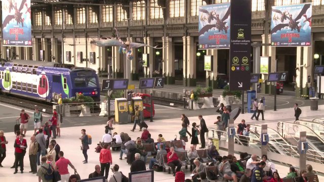 Greve de trens e táxis provoca caos na Europa