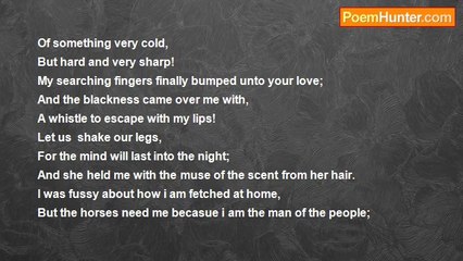 Edward Kofi Louis - The Man Of the People