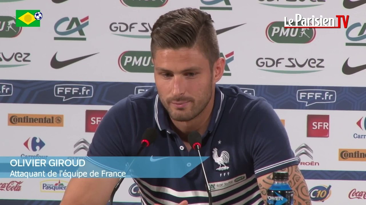 Mondial 2014. Giroud : «Je suis content de ce que je fais...»