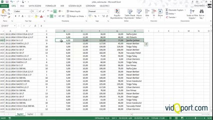 İleri Düzey Excel - Ömer BAĞCI - Excel bilinmeyenler-End tuşunun bilinmeyen kullanımı
