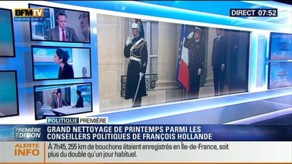 下载视频: Politique Première: Remaniement à l'Elysée: Trois conseillers quittent François Hollande – 11/06