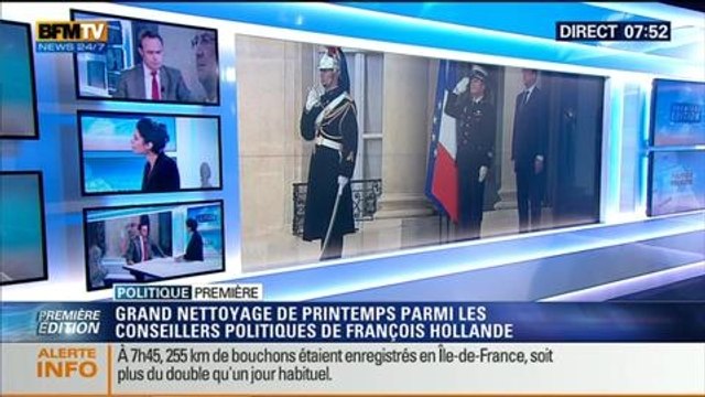Politique Première: Remaniement à l'Elysée: Trois conseillers quittent François Hollande – 11/06