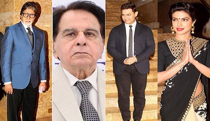 Big B, Aamir Khan, Priyanka Chopra  & Other Bollywood Celeb's At Dilip Kumar's Book Launch