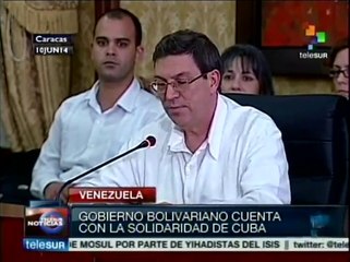 Cuba expresa su solidaridad con Venezuela frente a la injerencia