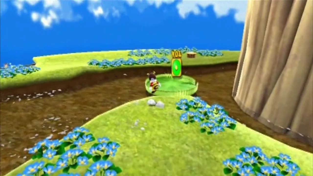Super Mario Galaxy - Royaume des abeilles - Étoile 6 : Luigi au royaume des abeilles