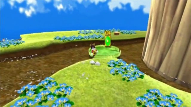 Super Mario Galaxy - Royaume des abeilles - Étoile 6 : Luigi au royaume des abeilles