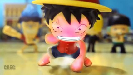 One Piece VS Dragon Ball - Stop Motion