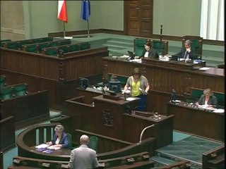 Poseł Anna Grodzka - Wystąpienie z dnia 05 czerwca 2014 roku.