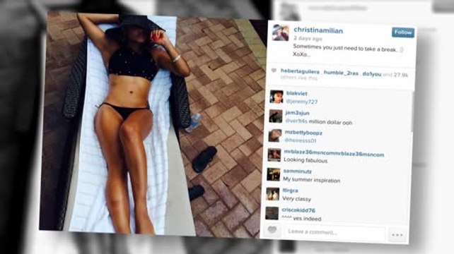 Christina Milian dévoile ses courbes en bikini